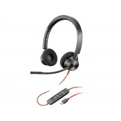 HEADSET POLY BLACKWIRE 3320-M USB-C/A