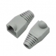 Botas para patch cord RJ-45 Gris paquete 50 Uni