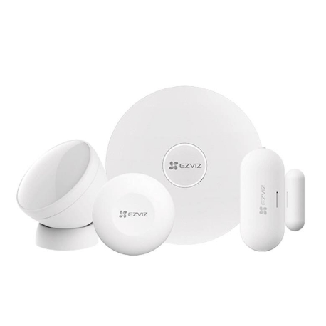 Kit alarma Ezviz inalámbrico Wi-Fi movimiento PIR