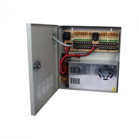 FUENTE DE PODER CENTRALIZADA 12v 30amp 18ch