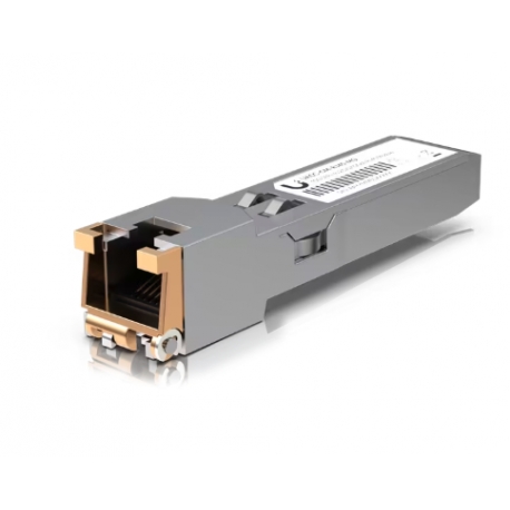 Módulo transceptor Ubiquiti SFP+ - UACC-CM-RJ45-MG