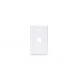 Tapa de 1 gang, 1P RJ Blanca CBL-AFP-01W-1