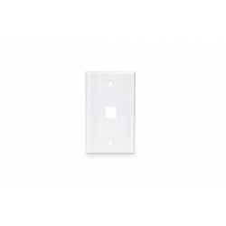 Tapa de 1 gang, 1P RJ Blanca CBL-AFP-01W-1