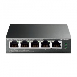 SWITCH TP LINK 5 PUERTOS RJ45 GIGABIT 4P POE+ Giga