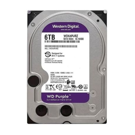 WD Purple WD64PURZ Disco duro 6 TB 3.5