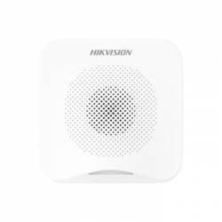 Sirena inalámbrica Hikvision 80-95 dB 433MHz Inter