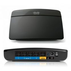Router WiFi Linksys E1200-N300 5p MegaE b/g/n