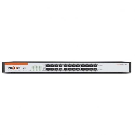 Switch Nexxt Axis2400R 24p GigaE 48Gbps Para Rack