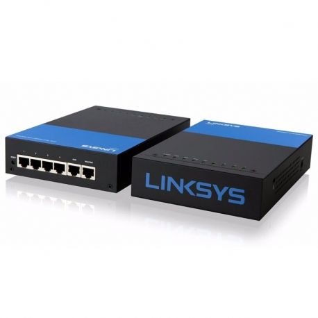 Router Linksys LRT214 4p GigaE 1p Wan y 1p Dmz