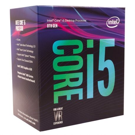 Procesador Intel Core i5 8600K 3.6 Ghz 6 Núcleos