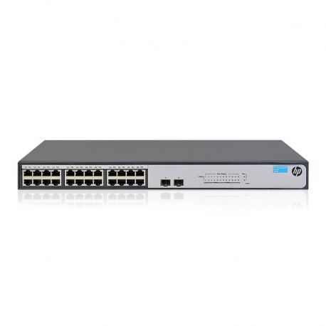Switch HPE JH017A 24p GigaE 2p FO-SFP Sobremesa