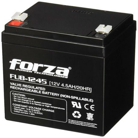 Batería Forza FUB-1245 de Plomo-Ácido 12V 4.5AH