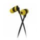 Audífonos KolorBudz Alámbricos 3.5 mm amarillo