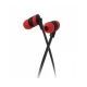 Audífonos KolorBudz 3.5mm Negro y Rojo