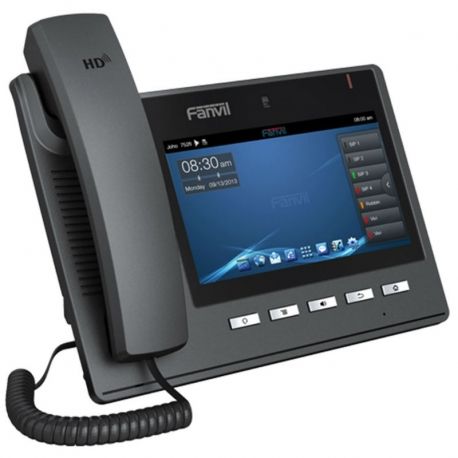 Teléfono IP Fanvil C600 6 Líneas SIP LCD 7' Touch