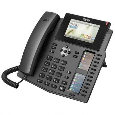 Teléfono IP Fanvil X6 6 Líneas SIP 3 Pantallas