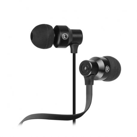 Audífonos NeatBuds Alámbricos 3.5 mm Negros