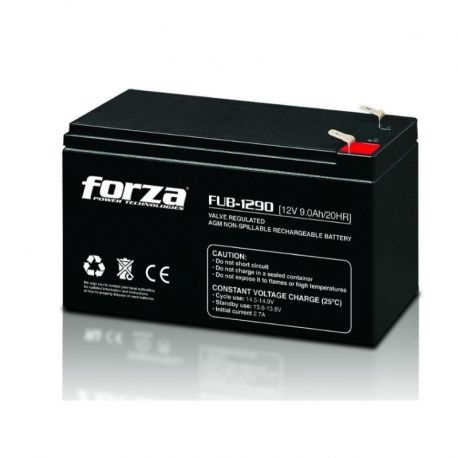 Batería Forza FUB-1290 12V 9A sellada Plomo-Acido