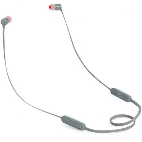 Audífonos JBL T110Bt Cable Plano Bluetooth Gris