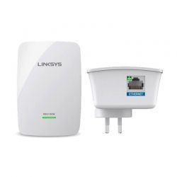 Extensor Wi-Fi Linksys RE4100W 1p MegaE 2.4y5 Ghz