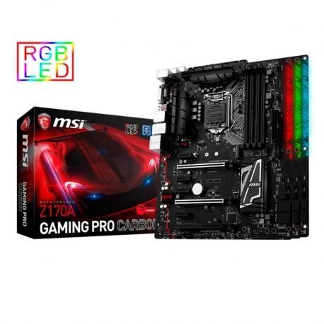 Tarjeta Madre MSI Z170A GAMING PRO CARBON LGA1151