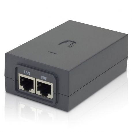 Inyector PoE Ubiquiti 48 VDC 24 Watts