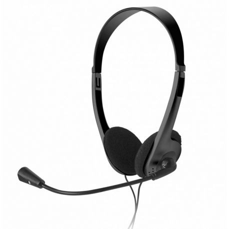 Headsets Xtech 3.5 mm Negro Coble 1.8 de Largo