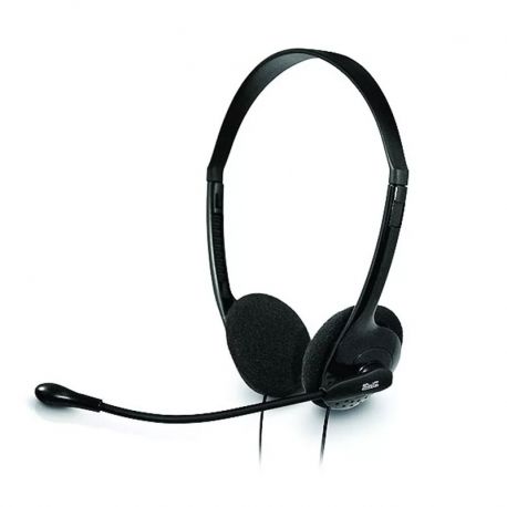 Headsets Klip Xtreme Talk 3.5 mm Negro Livianos