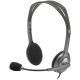 Headsets Logitech Gamer 3.5 mm Negro
