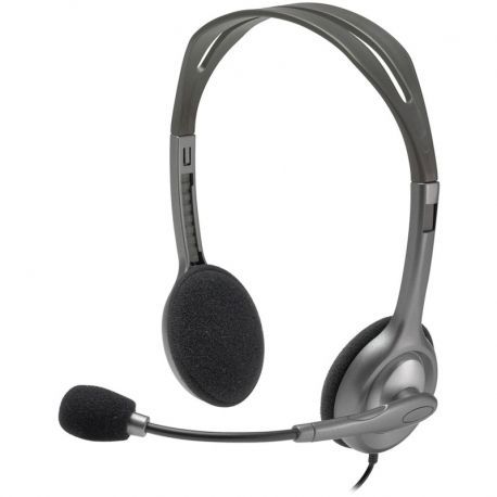 Headsets Logitech Gamer 3.5 mm Negro