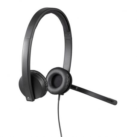 Headsets Logitech H570e USB Negro