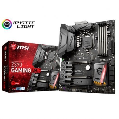 Tarjeta Madre MSI Z370 Gaming M5 LGA1151 4 DDR4