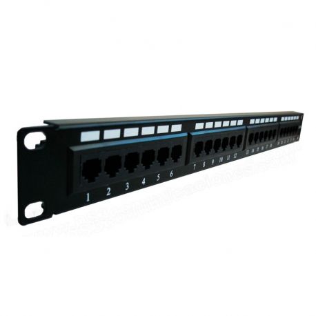 Patch Panel NEWLINK NEW-2777724 Cat6A 24p Rack