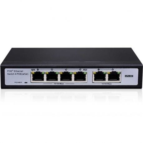 Switch Provision-ISR PoES-0460C+2 6p MegaE 60W