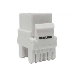 Conector Modular NEWLINK 3667704 Rj45 Cat6A Gris