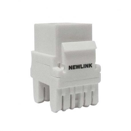 Conector Modular NEWLINK 3667704 Rj45 Cat6A Gris