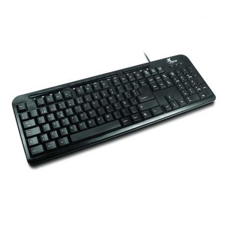 Teclado Xtech XTK-130 USB Multimedia Keyboard ESP