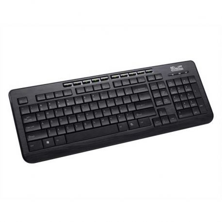 Teclado Klip Xtreme KKM-250S Compass Multimedia USB