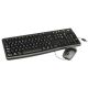 Teclado y Mouse Logitech MK120 USB 2.0 Windows Esp