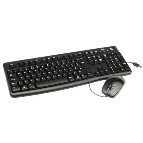 Teclado y Mouse Logitech MK120 USB 2.0 Windows Esp