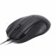 Mouse Xtech XTM-165 USB Óptico Negro Retráctil