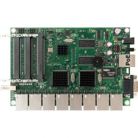 Router Mikrotik RB493G 9xGigaE 3xMiniPCI USB L5