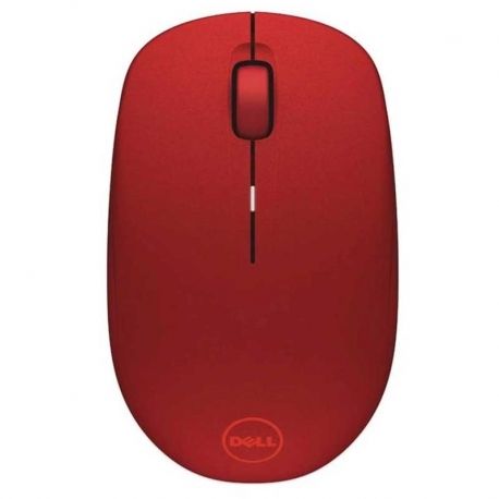 Mouse Dell 4W71R Wm126 Óptico 3 Boton 2.4 GHz Rojo