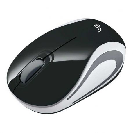 Mouse Logitech M187 Óptico 3 Botón 2.4 GHz Negro