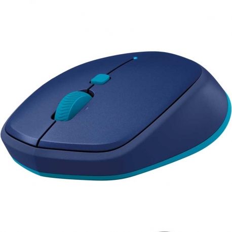 Mouse Logitech M535 Bluetooth Óptico 4 Botón Azul