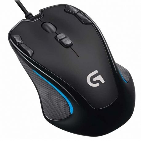 Mouse Gaming Logitech G300S Diestro y Zurdo Óptico