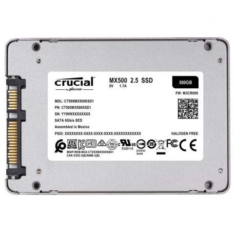 Disco Sólido Crucial CT500MX500SS 500GB 2.5
