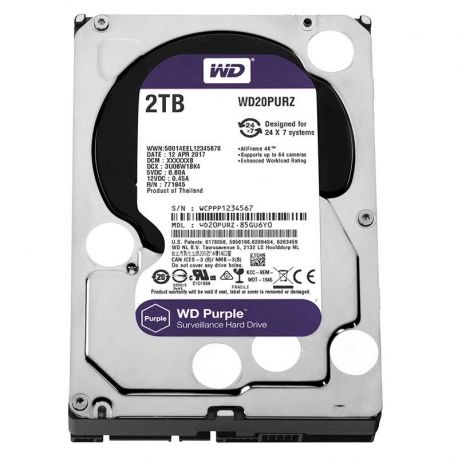 Disco Duro WD WD20PURZ 2TB 3.5