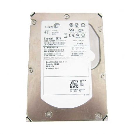 Disco Duro Seagate ST3146855SS 146GB SATA SAS