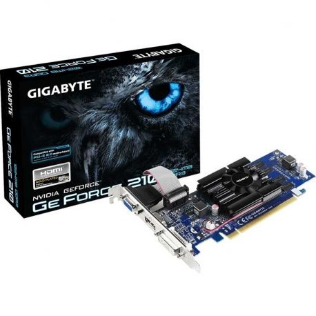 Tarjeta de Video Gigabyte GV-N 1GB DDR3 DVI HDMI
